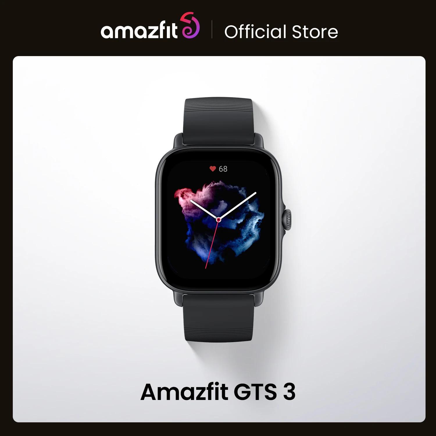ο Amazfit GTS 3 GTS3 GTS-3 Zepp OS Smartwatch Alexa 1.75 AMOLED ÷ 12  ͸  Ʈ ġ ȵ̵